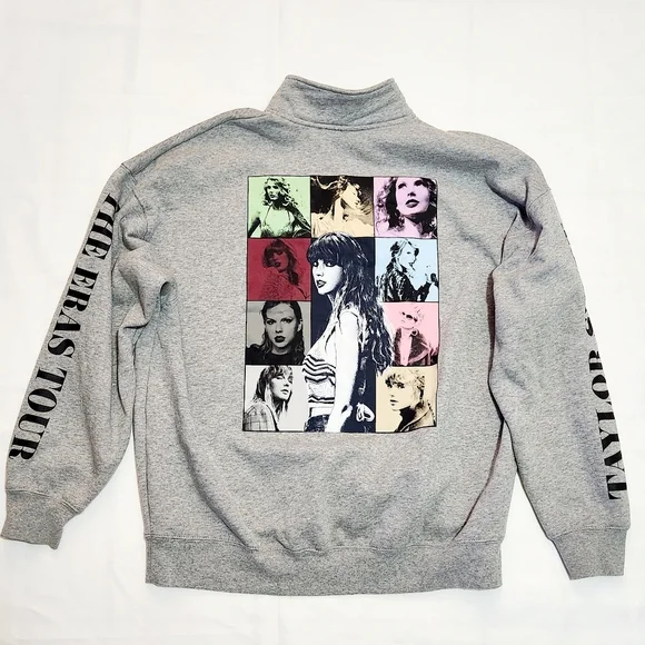 Taylor Swift Eras Tour 1/4 zip size Large - Picture 8 of 9